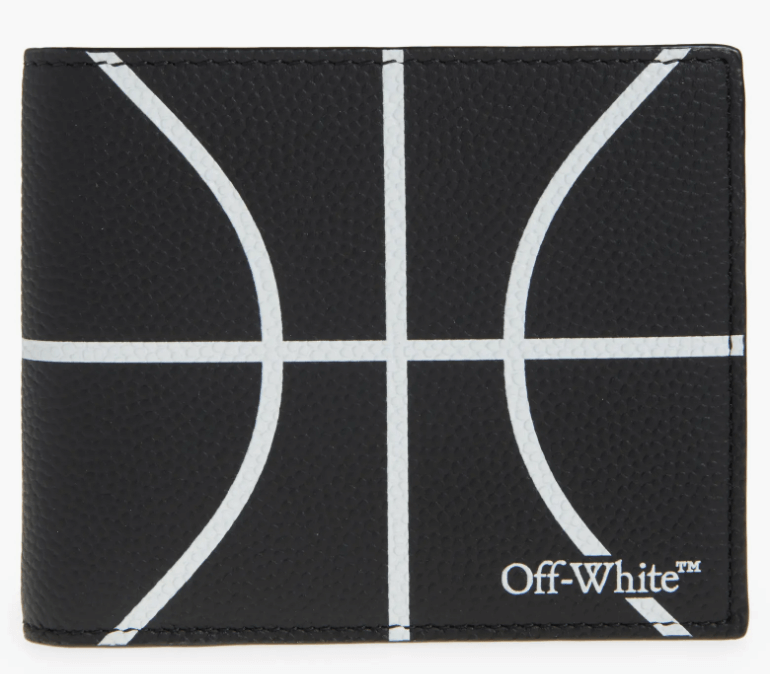 off white basketball wallet